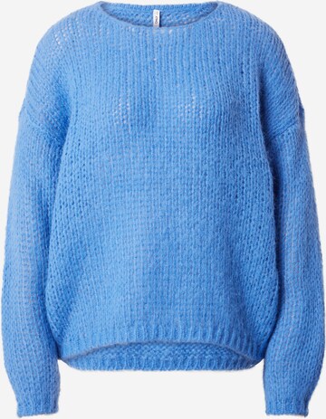 Pull-over 'Nordic' ONLY en bleu : devant