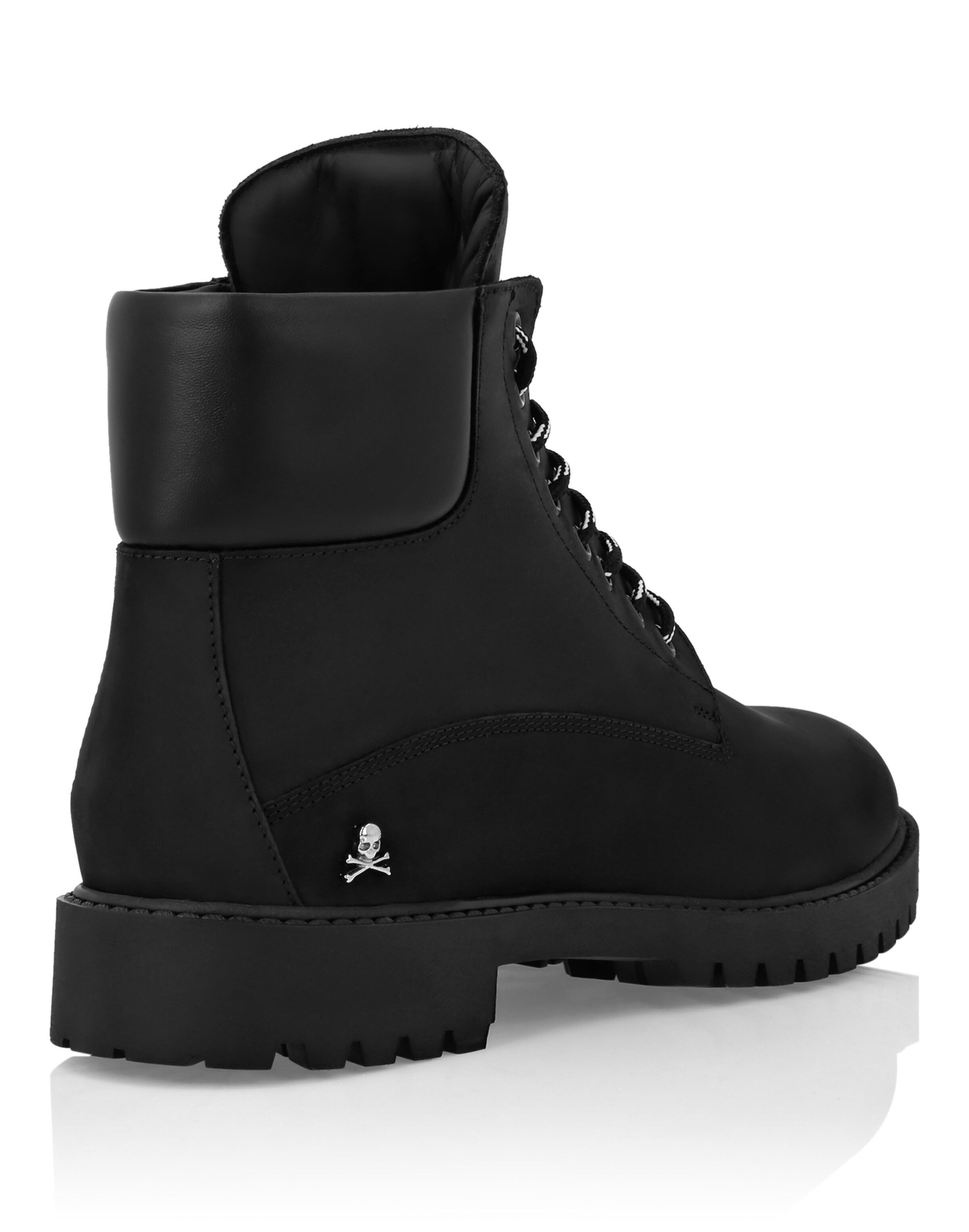 Philipp Plein - Botas con cordones en negro