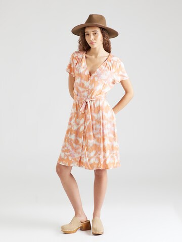 SOAKED IN LUXURY Kleid 'Dusine' in Orange: Vorderseite