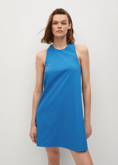 Rochie de vară 'VITA' MANGO pe albastru royal, Vizualizare model