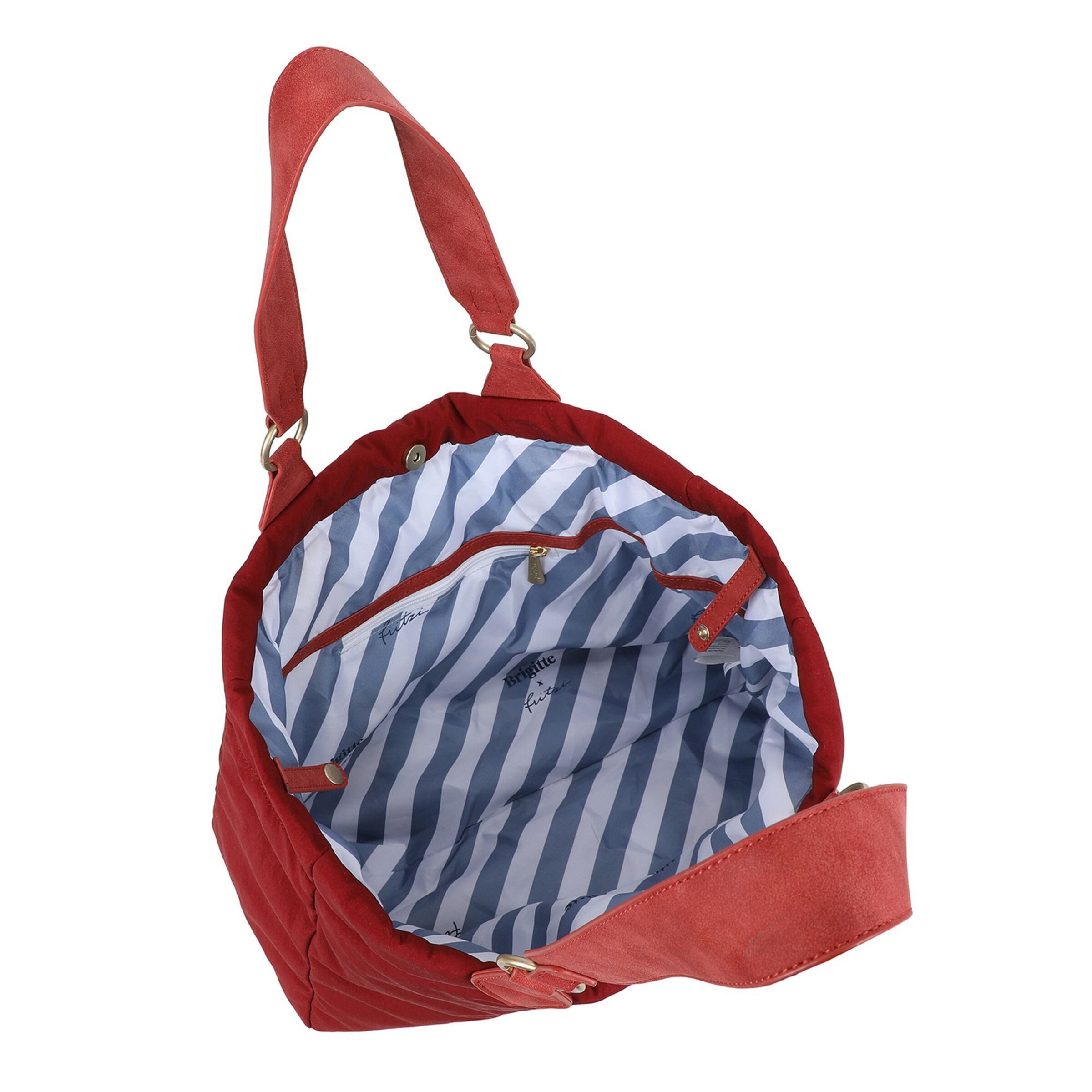 Shopper 'Brigitte' di Fritzi aus Preußen in rosso