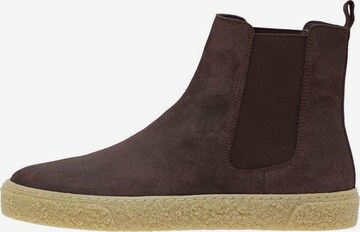 Bianco Chelsea Boots 'Chad' i brun: forside