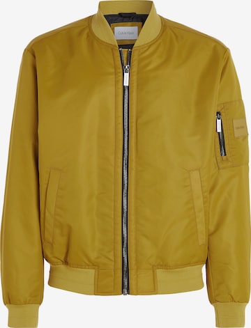 Calvin Klein Between-Season Jacket in Yellow: front