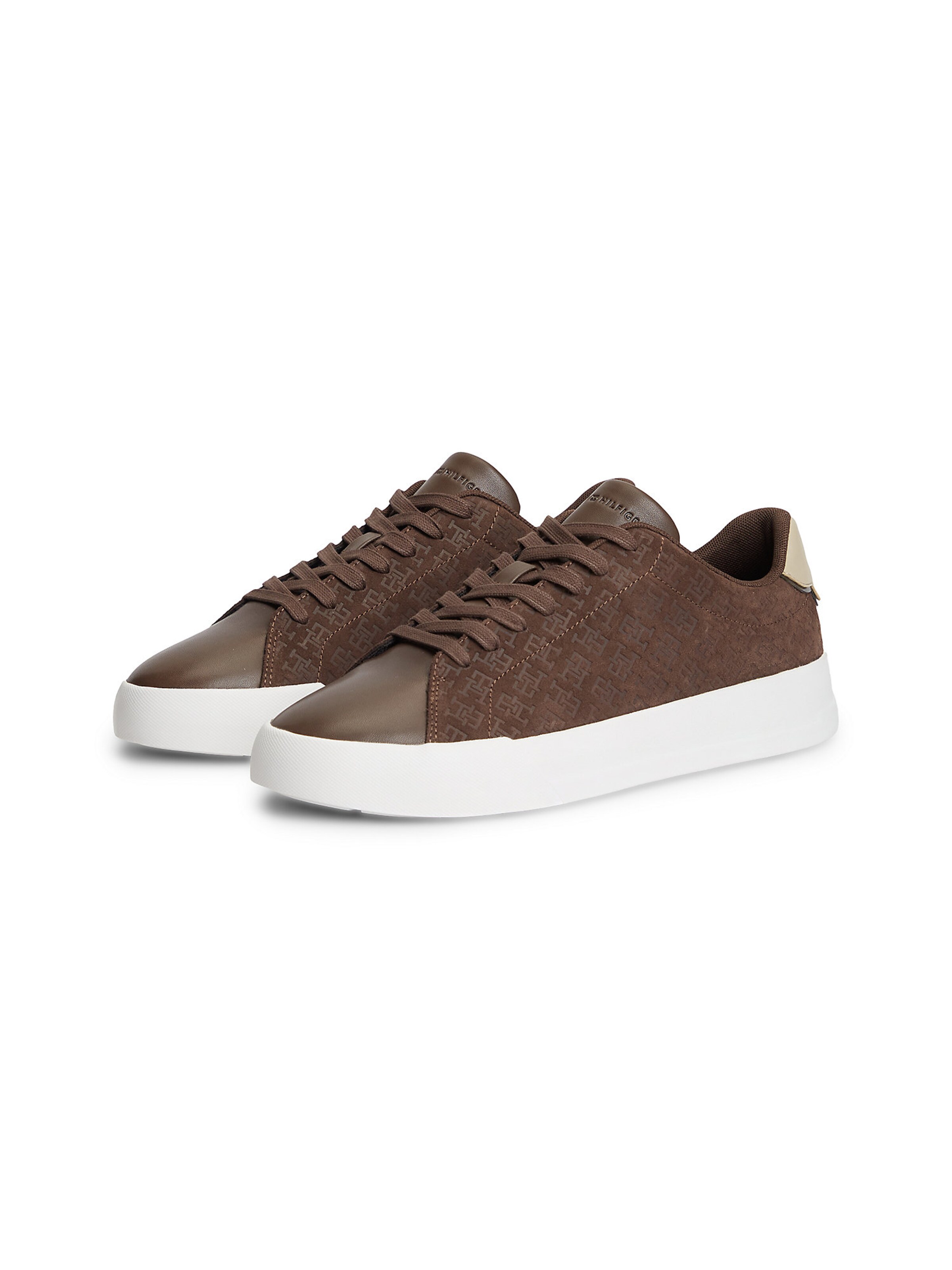 TOMMY HILFIGER Sneakers 'Court' in Brown