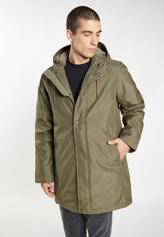 TUFFSKULL Winter Jacket 'Arctic' in Green: front