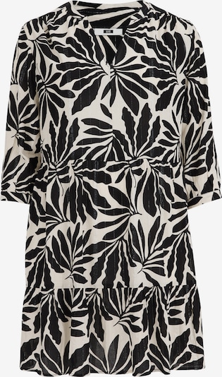 WE Fashion Šaty - čierna / šedobiela, Produkt