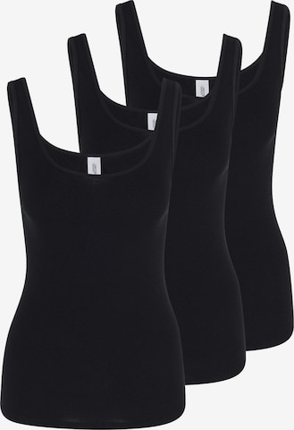 SPEIDEL Undershirt 'bio.cotton' in Black: front