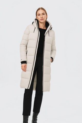 KILLTEC Funktionsmantel in Beige: Vorderseite