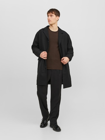 Manteau mi-saison 'CLINTON' JACK & JONES en noir