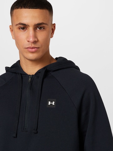 UNDER ARMOUR Sportsweatshirt 'Rival' in Zwart