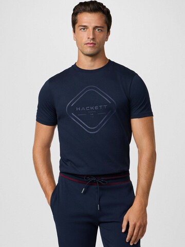 Hackett London Shirt 'Club House' in Blauw: voorkant