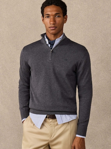 Hackett London Trui 'Ess' in Grijs