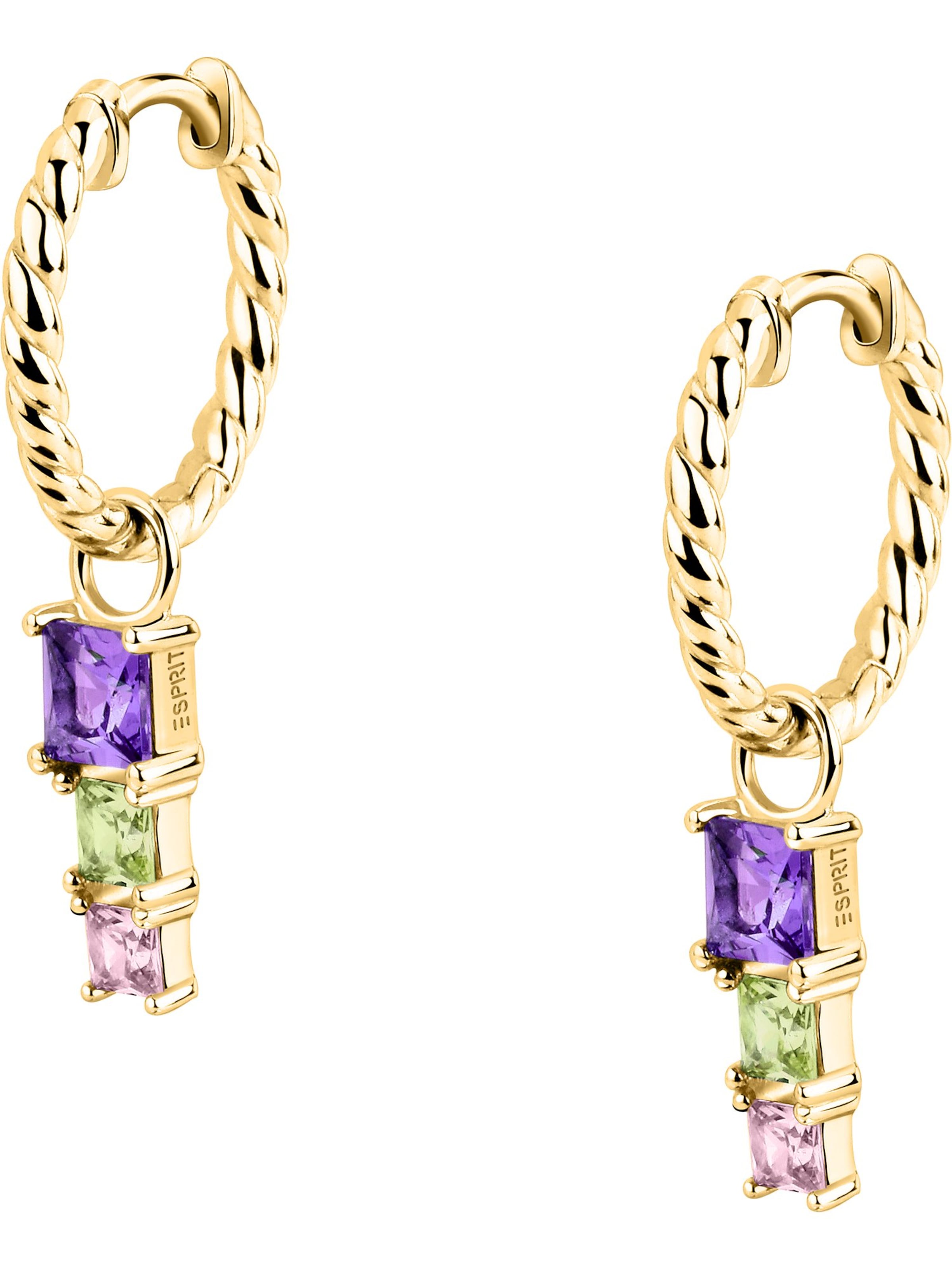 ESPRIT Earrings in Yellow: front