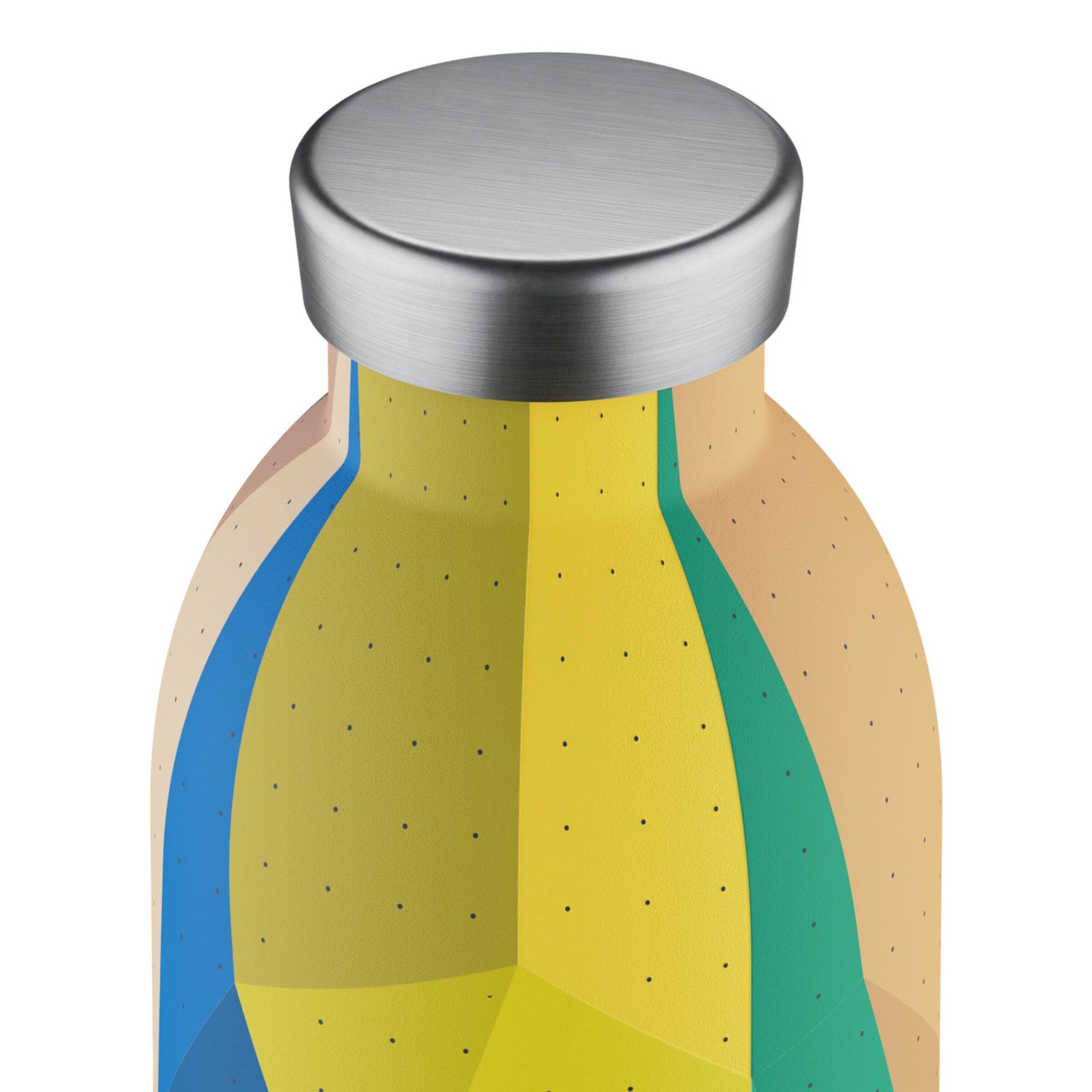 24Bottles Drinkfles 'Van Orton' in Geel