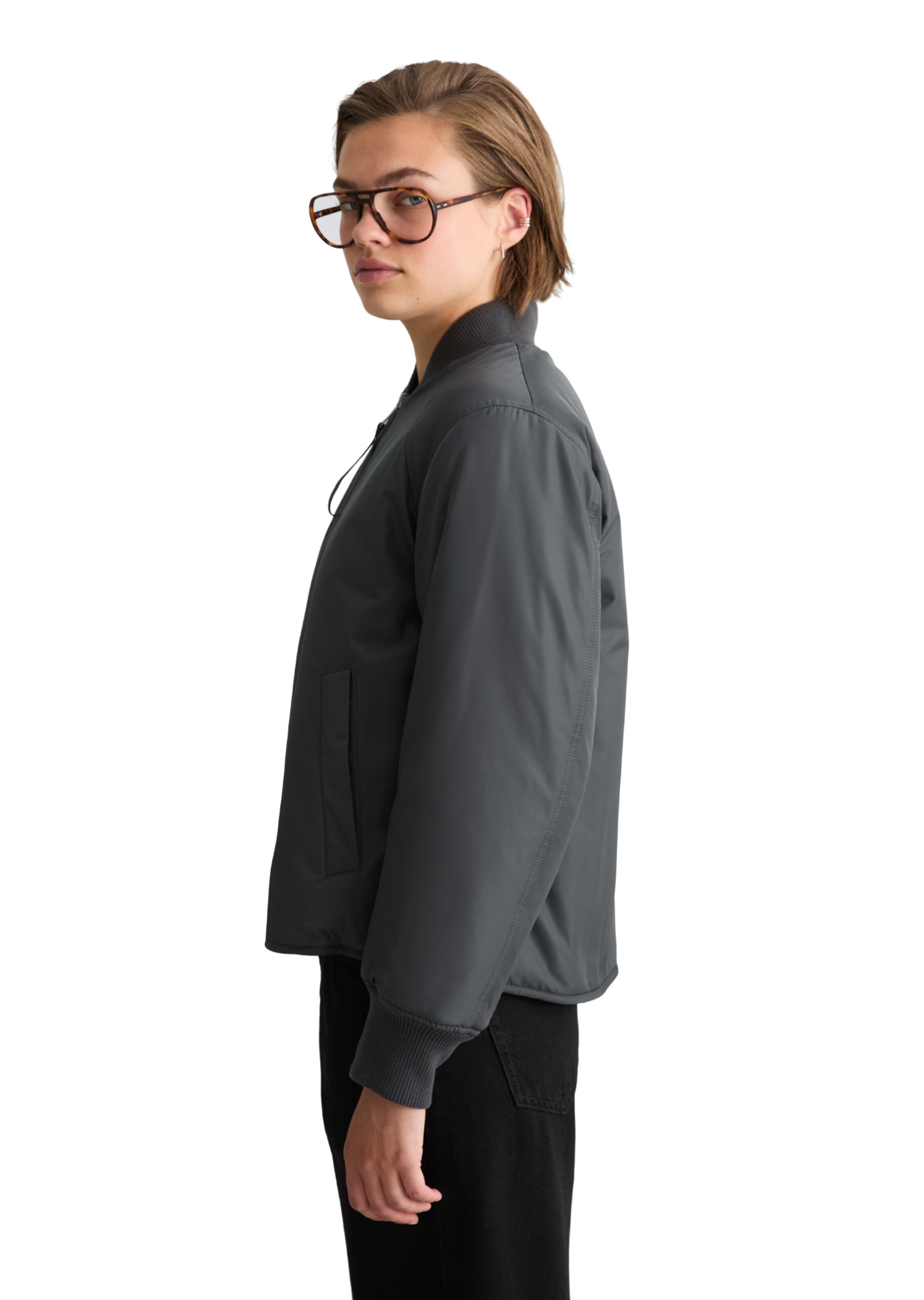 Marc O'Polo DENIM Jacke in Grau: Seite