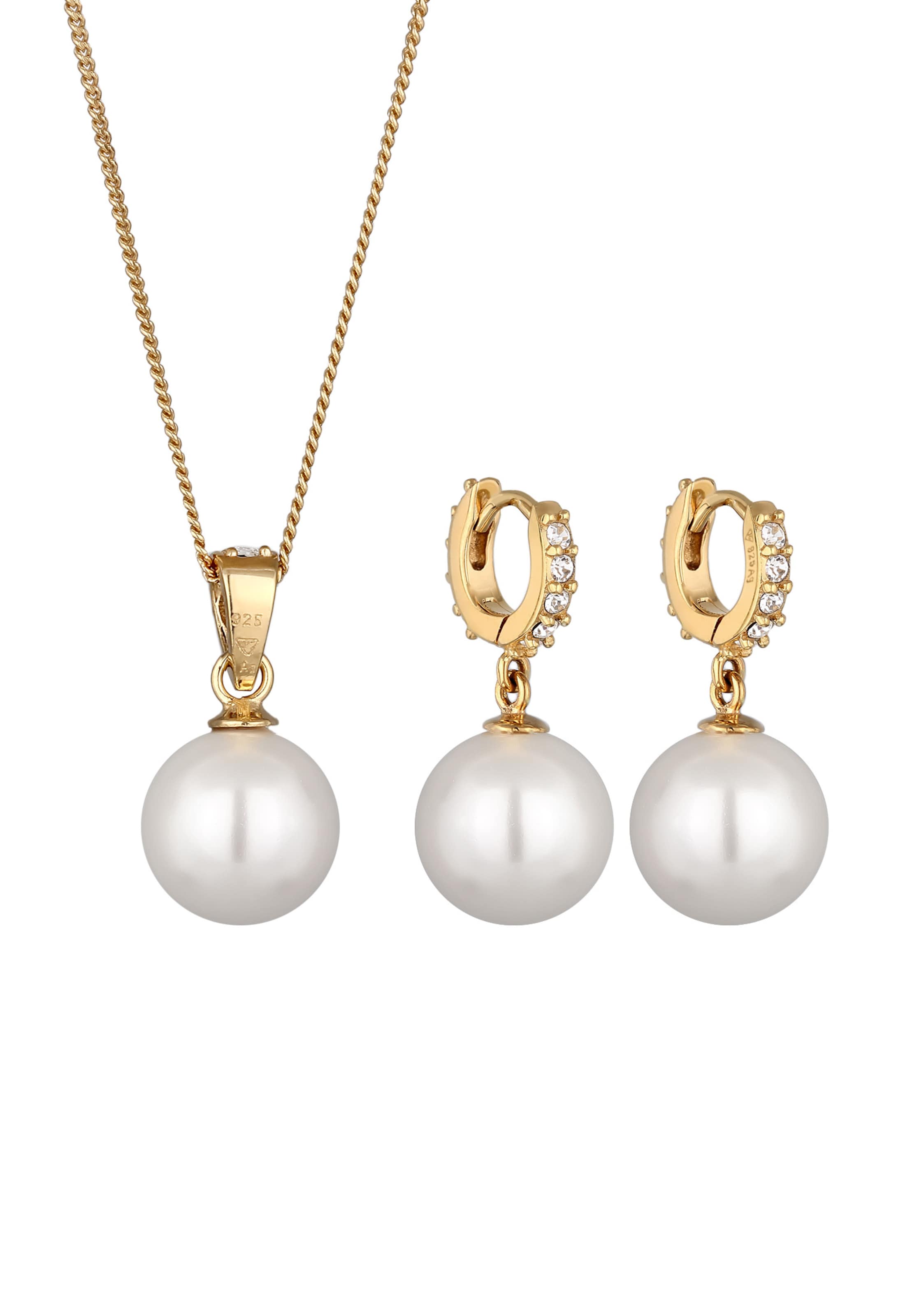 Parure de bijoux 'Perle' ELLI en or