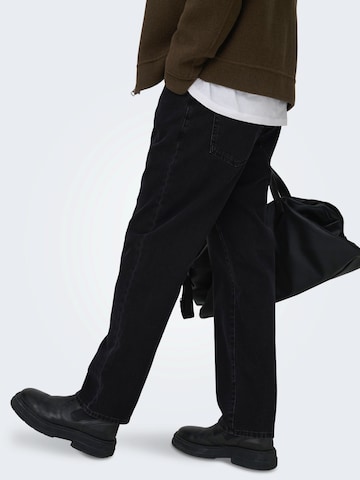 Only & Sons - regular Vaquero 'ONSEDGE' en negro