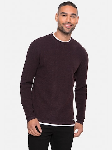 Threadbare Pullover 'Dolan' in Rot: Vorderseite