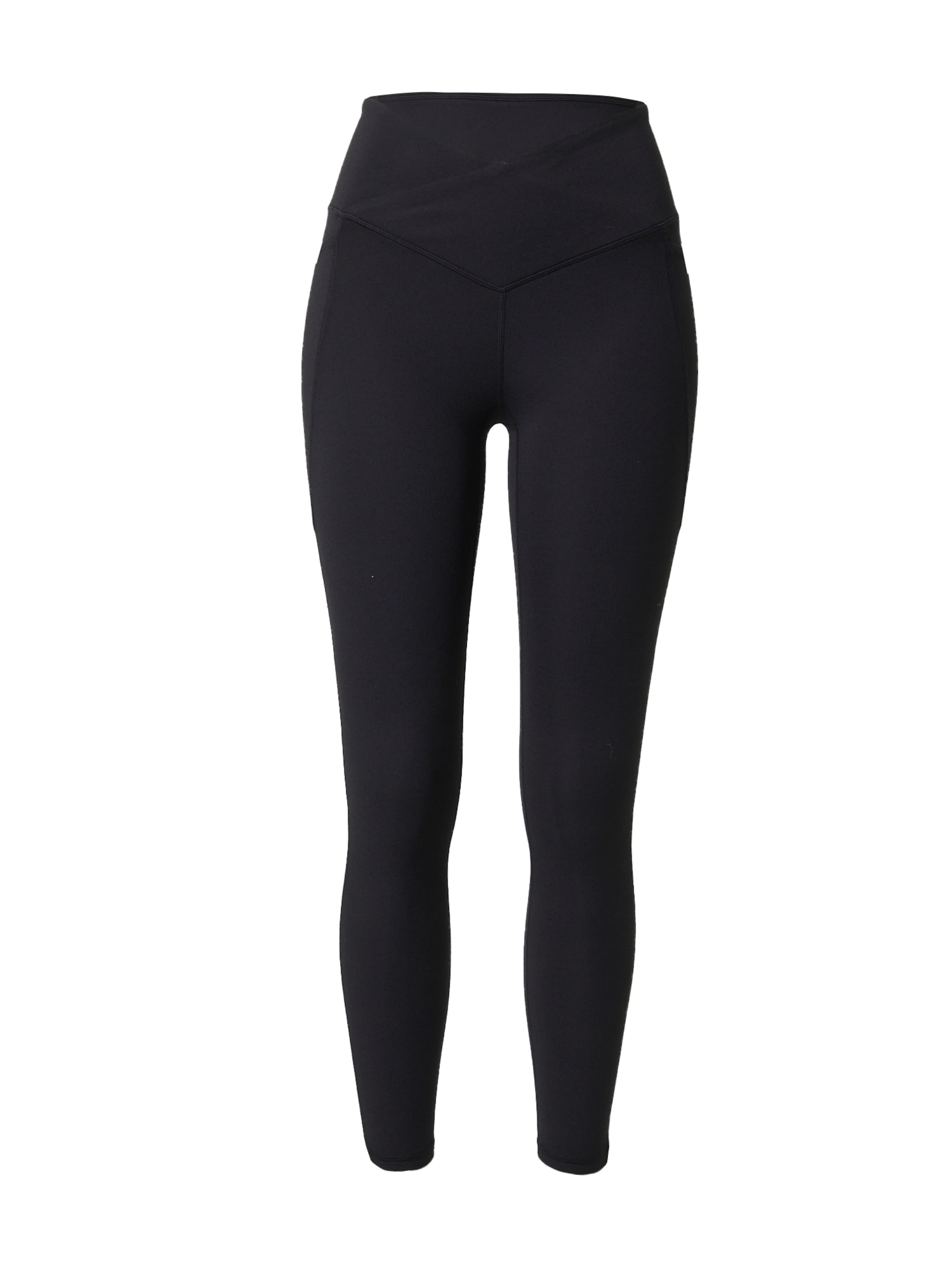 Fabletics Skinny Sporthose 'Oasis' in Schwarz: Vorderseite