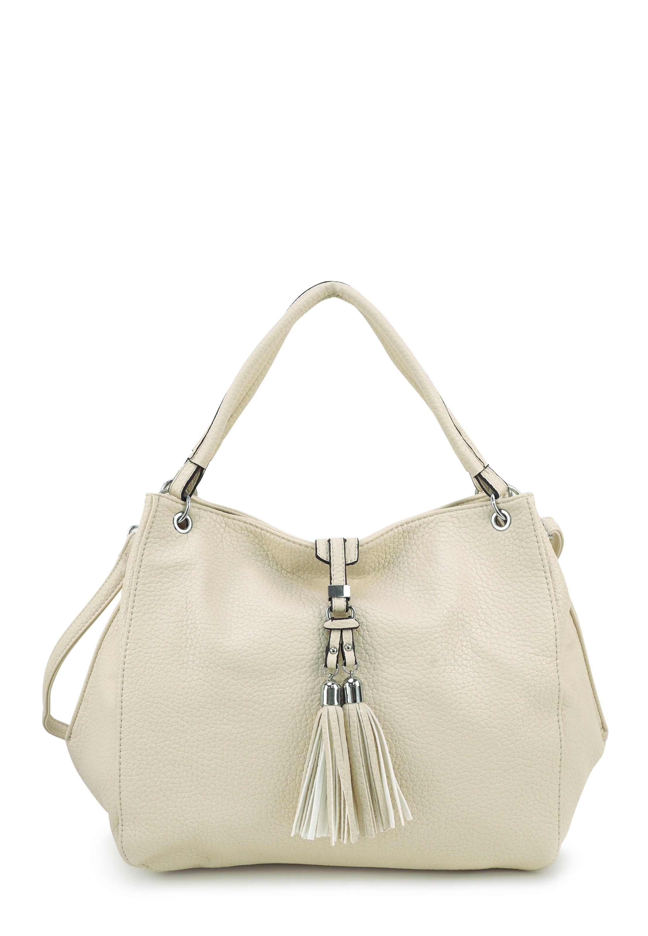 HARPA Shoulder bag 'UZAY' in Beige: front