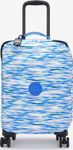 KIPLING Suitcase 'SPONTANEOUS' in Blue: front