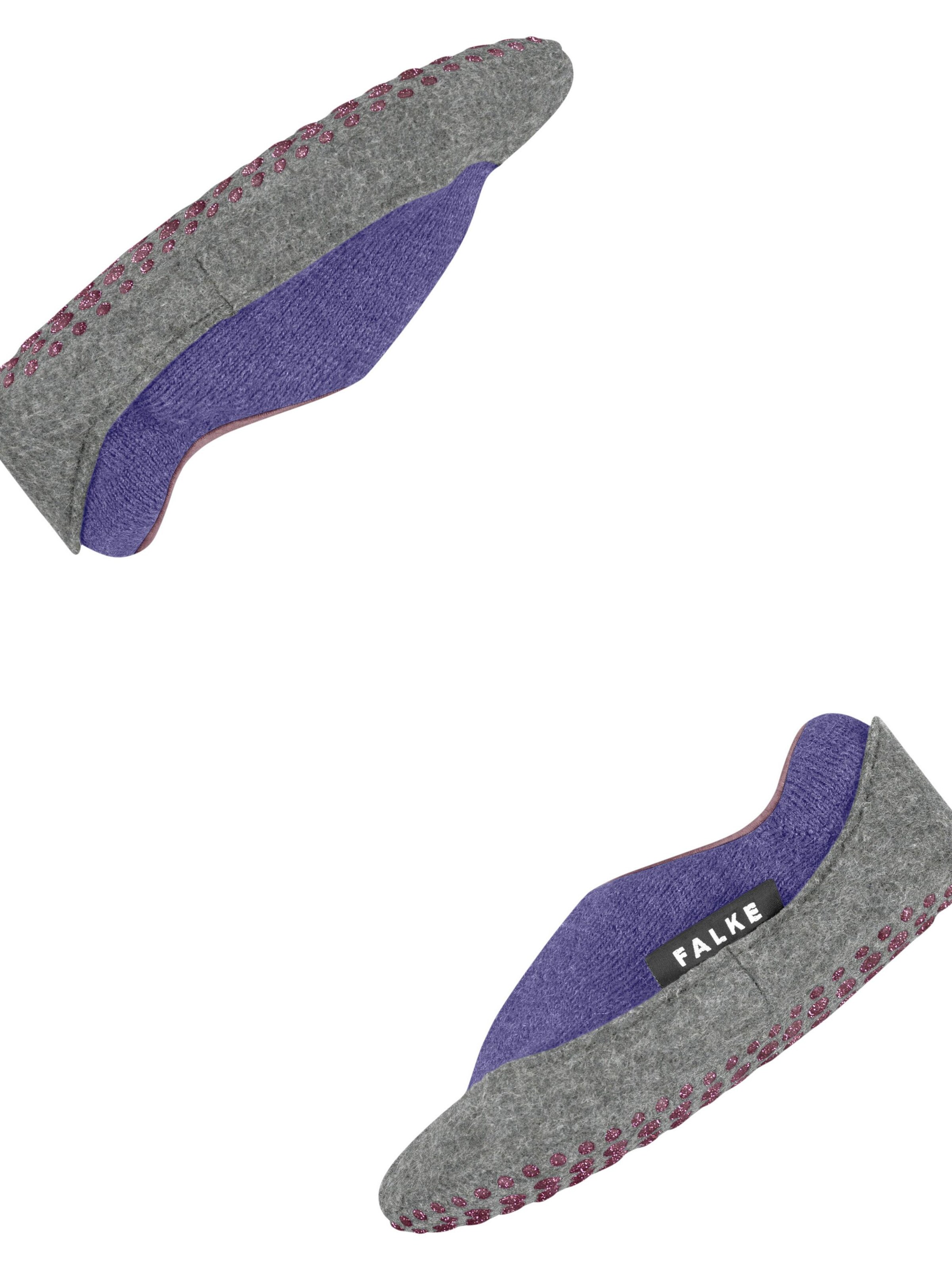 FALKE Socks 'Cosyshoe' in Purple