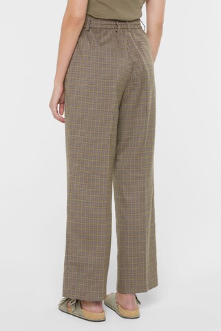 SENSES.THE LABEL Wide leg Pants in Brown