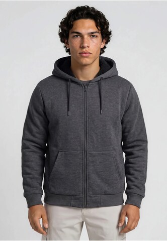 Brandit Sweatjacke in Schwarz: Vorderseite