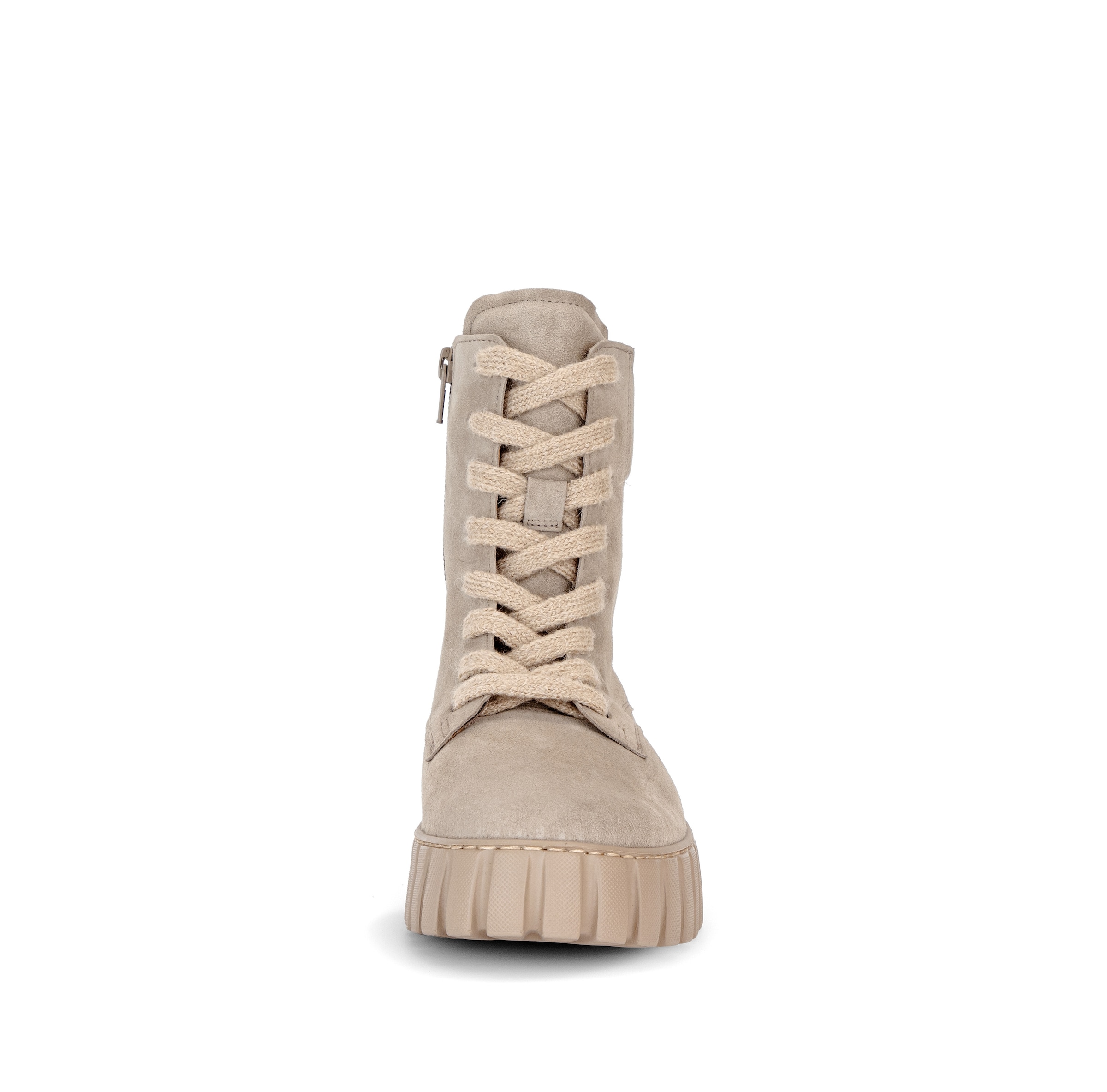 GABOR Lace-Up Ankle Boots in Grey