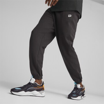 PUMA Tapered Broek in Zwart