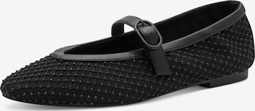 Ballerines à lanières MARCO TOZZI en noir : devant