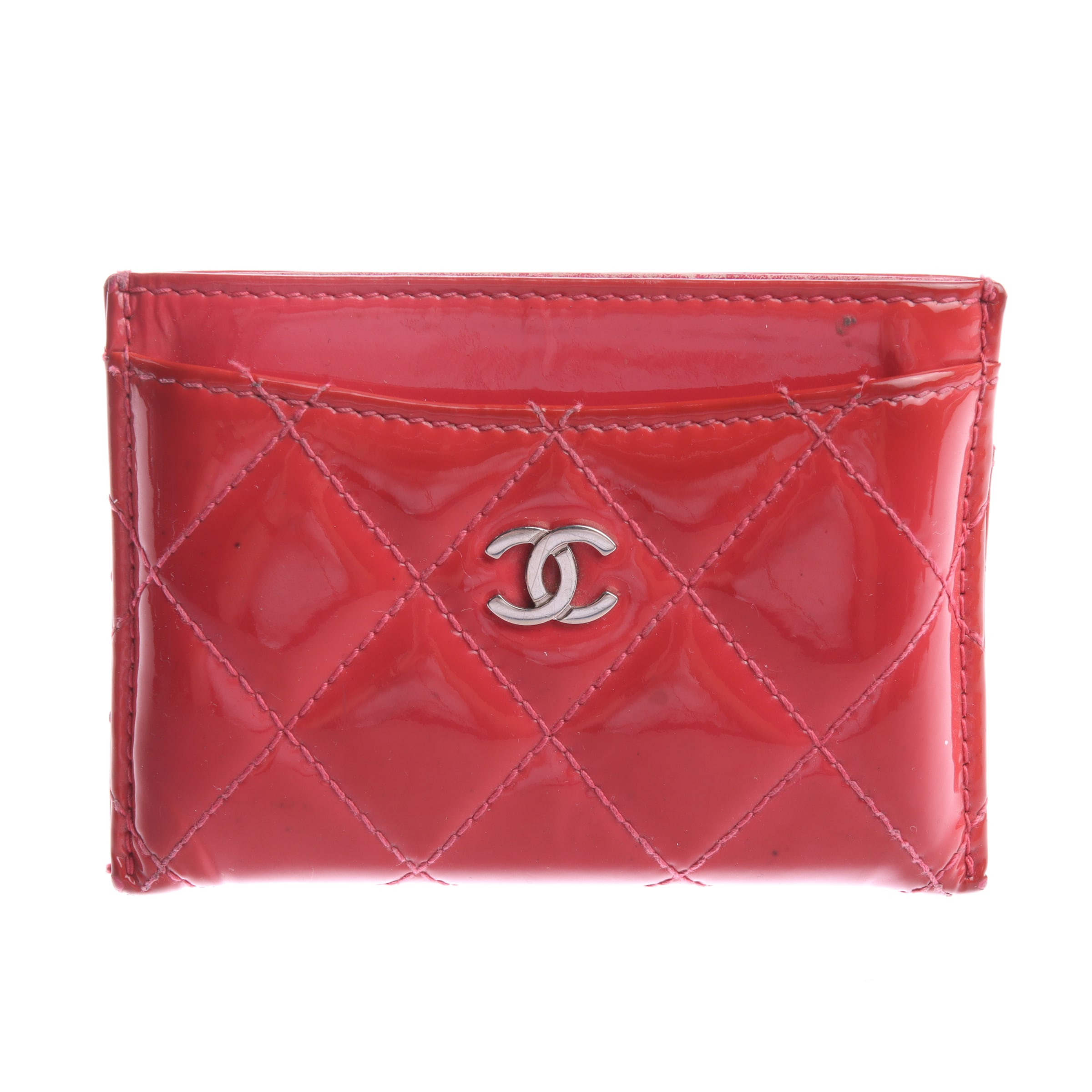 CHANEL Geldbörse / Etui One Size in Rot: Vorderseite