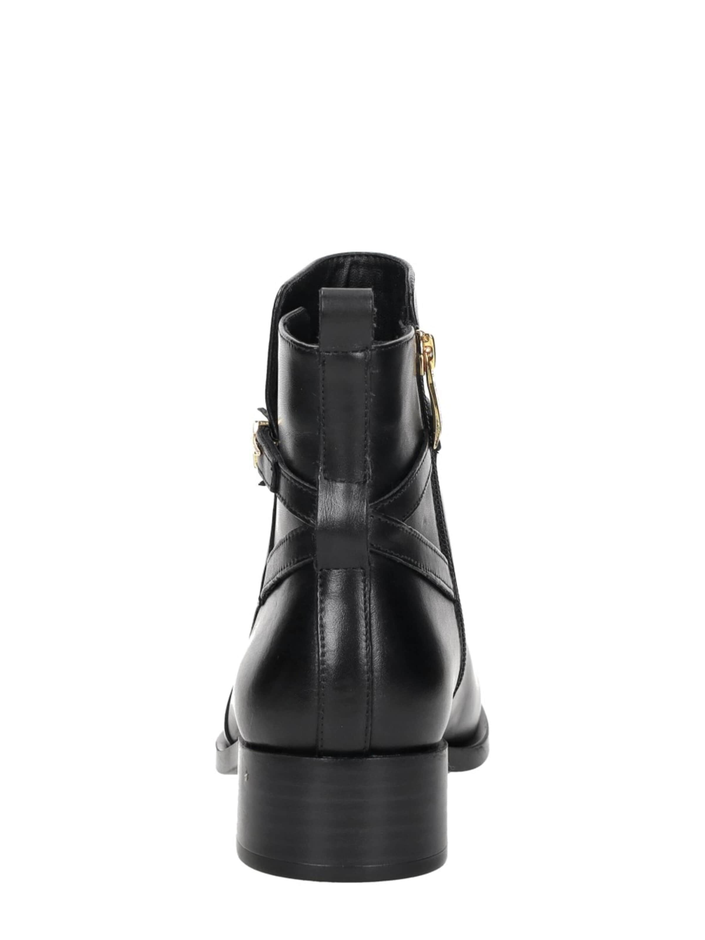 Bottines 'Damen Stiefelette 1-25321-43-001 Echt Leder in schwarz' Tamaris en noir