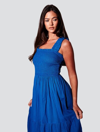 South Beach Robe en 38 en bleu foncé, Vue avec produit