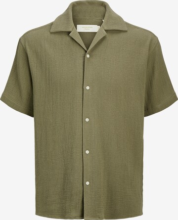 Chemise 'JORCOBA' JACK & JONES en vert : devant