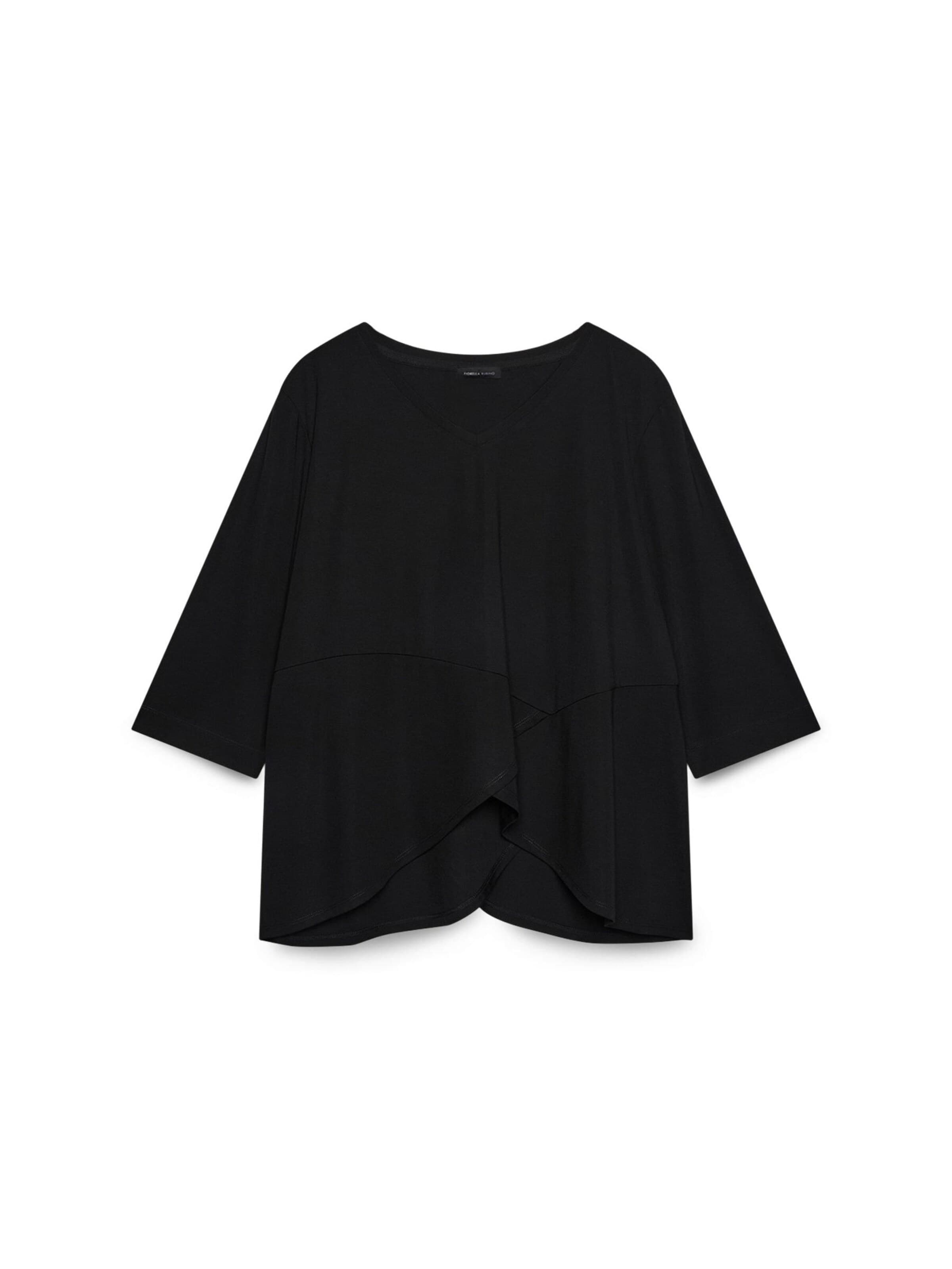Fiorella Rubino - Camiseta en negro: frente