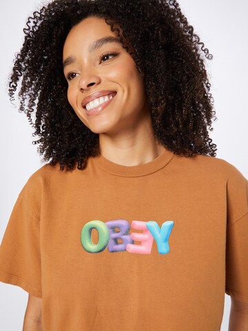 T-shirt Obey en beige