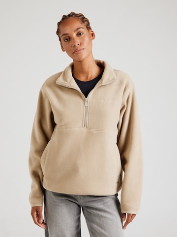 Pull-over 'Nash' mazine en marron : devant