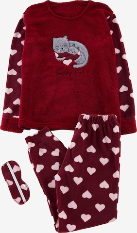 Trendyol Pyjama värissä punainen: etupuoli