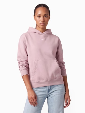 Felpa 'Studio Fleece' di Nike Sportswear in beige: frontale