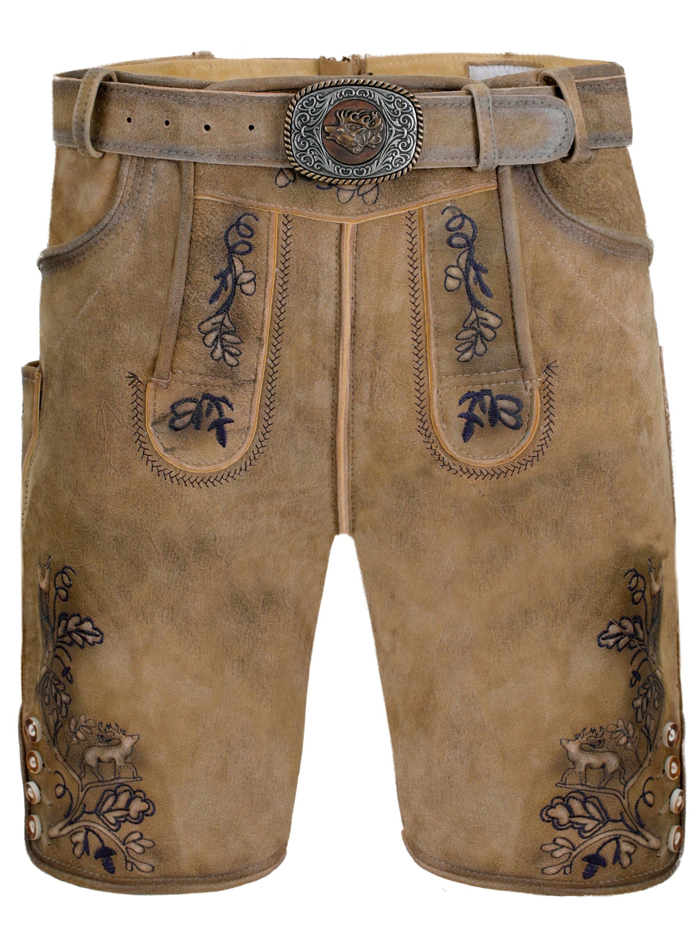 Fuchs Trachtenmoden Trachtenhose‌‌‌‌‌‌‌‌‌‌ in 46 in hellbraun, Produktansicht