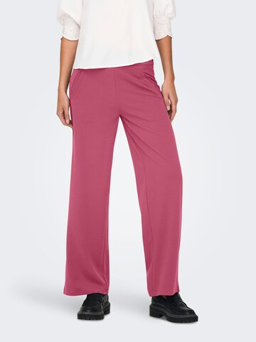 Wide leg Pantaloni 'JDYLOUISVILLE CATIA' di JDY in rosa: frontale
