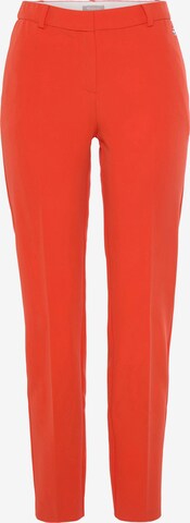 TAMARIS Slim fit Pleated Pants in Red: front