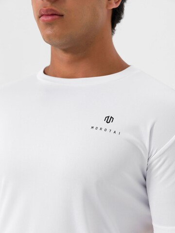 MOROTAI Funktionsshirt 'ULTRALIGHT BASIC' in Weiß
