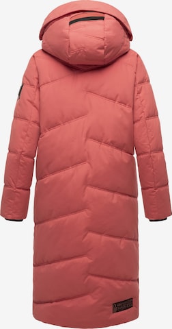 NAVAHOO Χειμερινό παλτό 'Kuschelmausi' σε ροζ