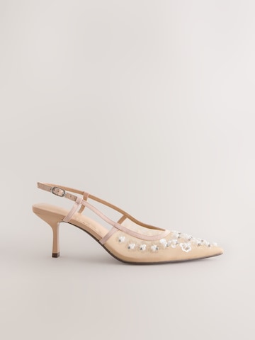Next - Zapatos destalonado 'Forever Comfort®' en beige