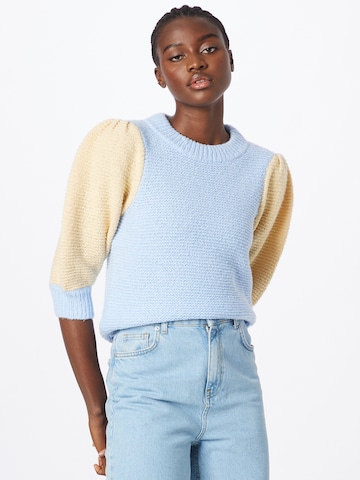 SECOND FEMALE Pullover 'Gry' in Blau: predná strana