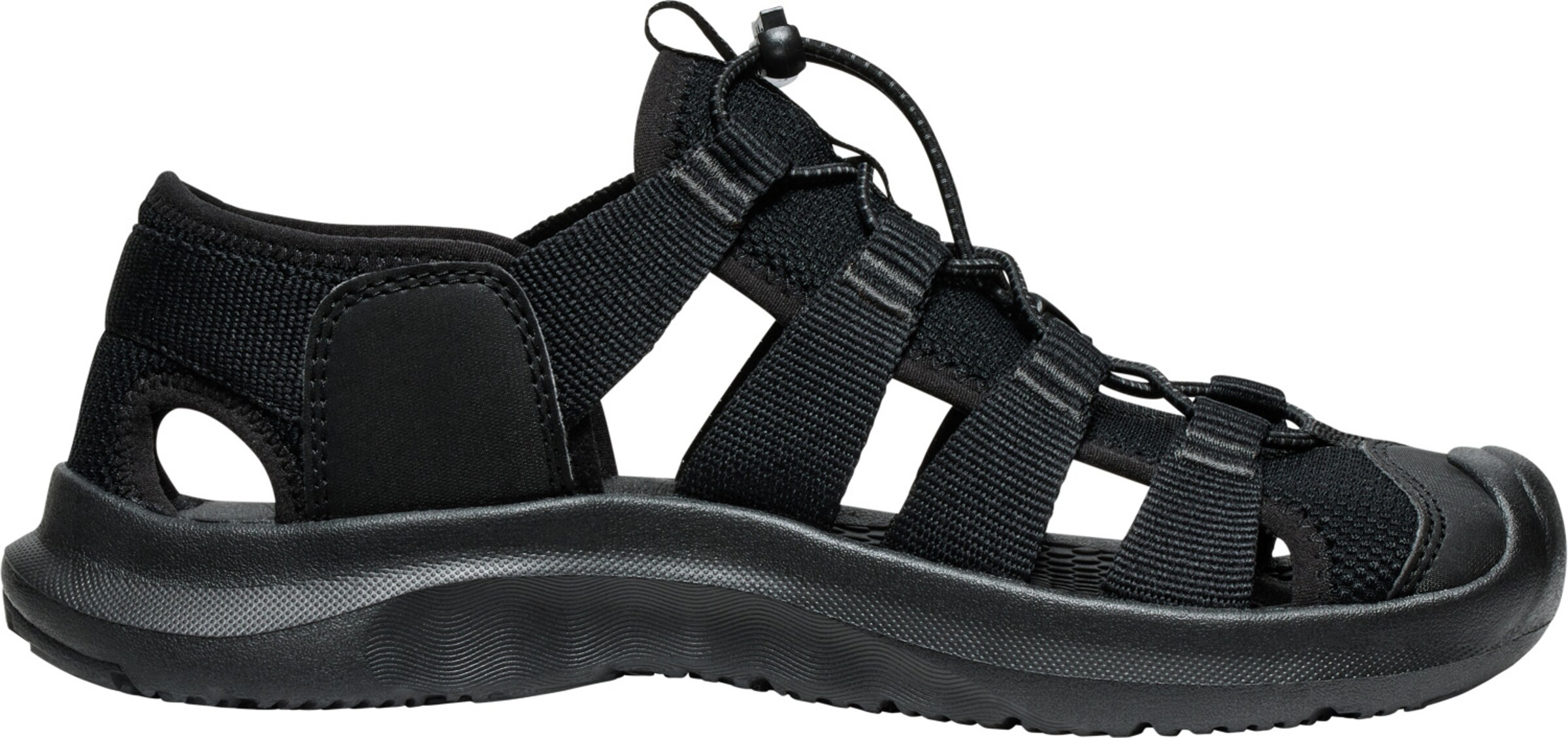 KEEN Outdoorsandale in Schwarz