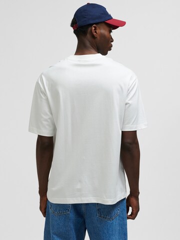 Hummel Shirt 'Swarm' in Wit