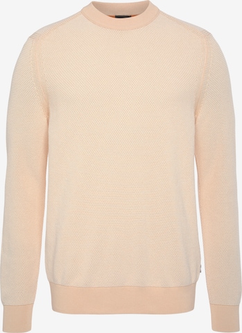 BOSS Orange Sweater 'Aquila' in Beige: front